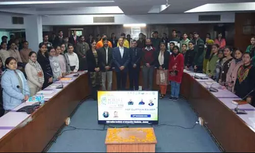 CSIR-IIIM ने आईआईएसएफ 2025 का कर्टेन रेजर आयोजित किया CSIR-IIIM ने आईआईएसएफ 2025 का कर्टेन रेजर आयोजित किया