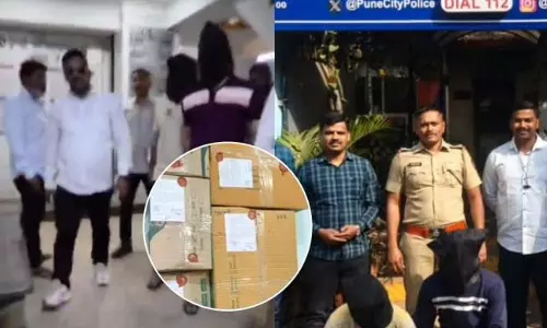 Pune police ने नशे के लिए इस्तेमाल होने वाली 7,000 नशीली गोलियां ज़ब्त कीं; दो लोग गिरफ्तार Pune police ने नशे के लिए इस्तेमाल होने वाली 7,000 नशीली गोलियां ज़ब्त कीं; दो लोग गिरफ्तार