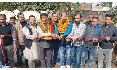 MLA ने नई पुलिया का निर्माण कार्य शुरू कराया MLA ने नई पुलिया का निर्माण कार्य शुरू कराया