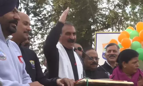 हिमाचल CM सुखू ने विरोध के बीच लगाए ‘राधे-राधे’ और ‘राम-राम’ के नारे