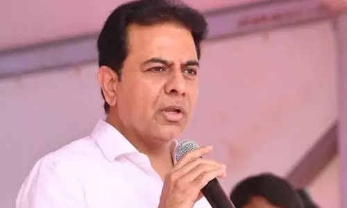 KTR ने आरोप लगाया कि किराएदार किसान की मौत आत्महत्या नहीं बल्कि सरकारी हत्या थी