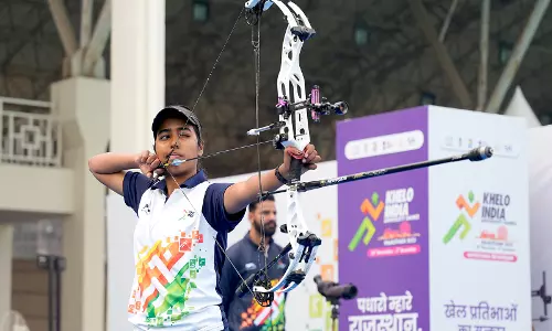 KIUG स्वर्ण के बाद अदिति स्वामी ने कहा- खेलो इंडिया मंच ने वैश्विक सफलता की राह मजबूत की KIUG स्वर्ण के बाद अदिति स्वामी ने कहा- खेलो इंडिया मंच ने वैश्विक सफलता की राह मजबूत की