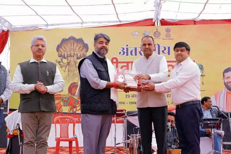 Ambala गीता समाज के लिए संपत्ति बना सकती है: पूर्व मंत्री Aseem Goyal Ambala गीता समाज के लिए संपत्ति बना सकती है: पूर्व मंत्री Aseem Goyal