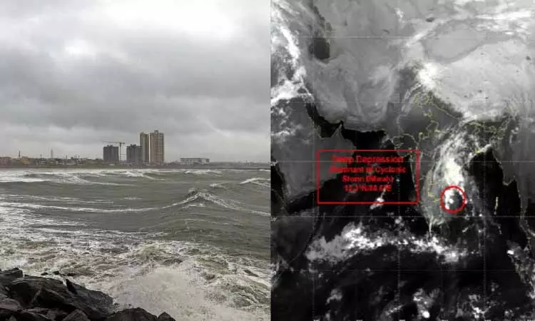 साइक्लोन दितवाह के बचे हुए असर Chennai पर बने हुए हैं, कमज़ोर होने की संभावना है साइक्लोन दितवाह के बचे हुए असर Chennai पर बने हुए हैं, कमज़ोर होने की संभावना है
