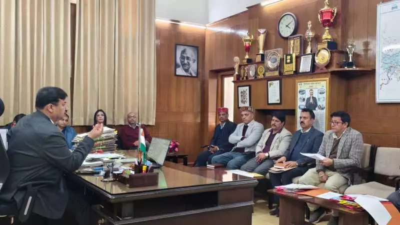 लुहरी पावर प्रोजेक्ट से प्रभावित लोगों के पुनर्वास में तेज़ी लाएं: Shimla DC लुहरी पावर प्रोजेक्ट से प्रभावित लोगों के पुनर्वास में तेज़ी लाएं: Shimla DC