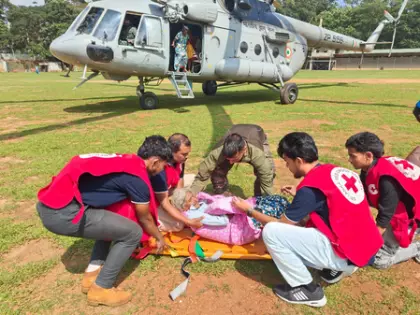 फर्स्ट रेस्पॉन्डर भारत ने श्रीलंका में राहत और बचाव सहायता मजबूत की फर्स्ट रेस्पॉन्डर भारत ने श्रीलंका में राहत और बचाव सहायता मजबूत की