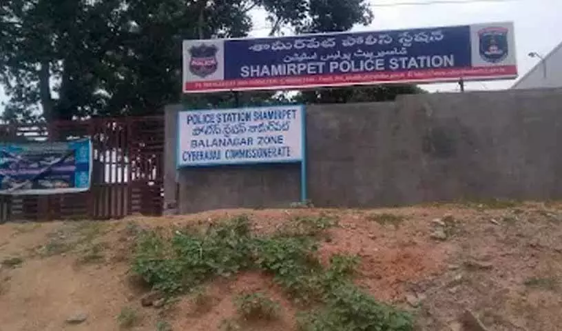 शमीरपेट पुलिस स्टेशन Telangana में टॉप पर, नेशनल लेवल पर 7वें नंबर पर शमीरपेट पुलिस स्टेशन Telangana में टॉप पर, नेशनल लेवल पर 7वें नंबर पर