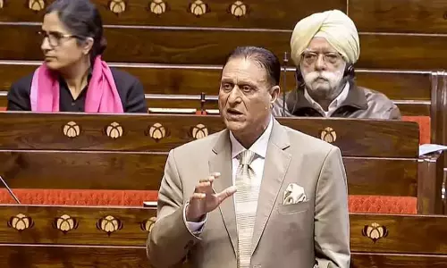 NC MP ने RS भाषण में J&K सरकार को पावरलेस बताया, LG की आलोचना