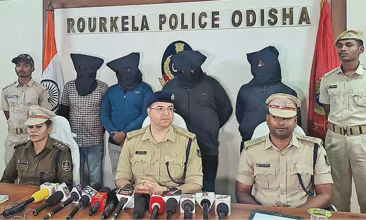 राउरकेला में म्यूल अकाउंट नेटवर्क का भंडाफोड़