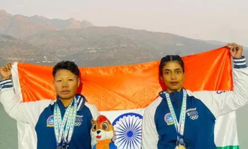 सीआईएसएफ ने महिला कयाकिंग टीम के प्रेसिडेंट कप 2025 में प्रदर्शन को सराहा सीआईएसएफ ने महिला कयाकिंग टीम के प्रेसिडेंट कप 2025 में प्रदर्शन को सराहा