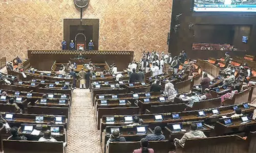 राज्यसभा में एसआईआर पर चर्चा को लेकर भारी हंगामा, सदन की कार्यवाही स्थगित