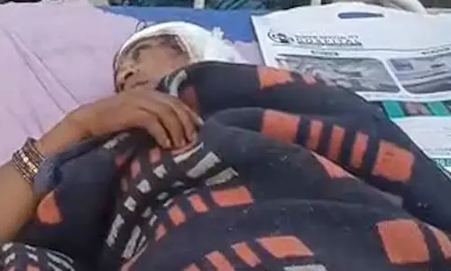 ठर्रे सनकी ने परिवार पर किया हमला, पत्नी की हालत नाजुक
