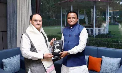 CM Mohan Majhi ने बीजेपी चीफ जेपी नड्डा को जन्मदिन की बधाई दी