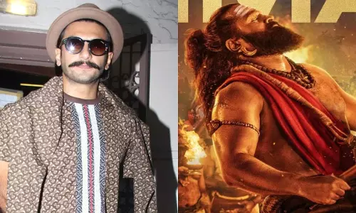 Ranveer Singh ने कंतारा सीन की नकल करने पर ट्रोल्स की आलोचना के बाद सफाई दी Ranveer Singh ने कंतारा सीन की नकल करने पर ट्रोल्स की आलोचना के बाद सफाई दी