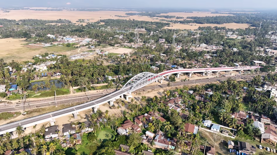 Assam में 83 करोड़ रुपये की लागत से बनने वाले जमुनामुख रेल ओवरब्रिज का उद्घाटन