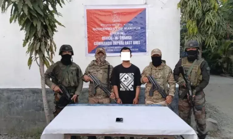 Manipur: इम्फाल ईस्ट में जॉइंट ऑपरेशन में UNLF-K कैडर गिरफ्तार
