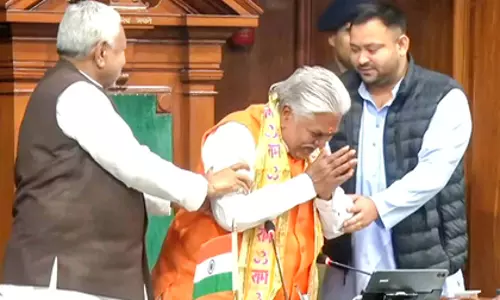तेजस्वी यादव ने प्रेम कुमार को Bihar विधानसभा का स्पीकर चुने जाने पर बधाई दी तेजस्वी यादव ने प्रेम कुमार को Bihar विधानसभा का स्पीकर चुने जाने पर बधाई दी
