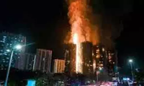 Hong Kong के अपार्टमेंट में आग लगने से मरने वालों की संख्या बढ़कर 151 हुई