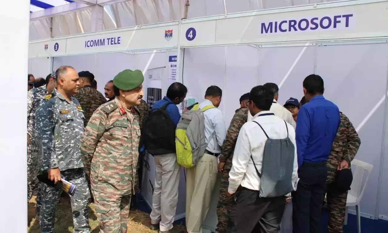 Telangana : AFS हकीमपेट में जॉब फेयर में 700 वेटरन्स शामिल हुए