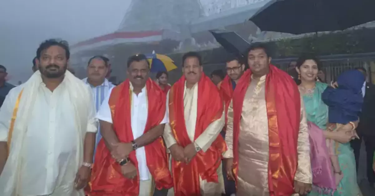 Tirupati आध्यात्मिक विकास का सेंट्रल ज़ोन होगा अनागनी