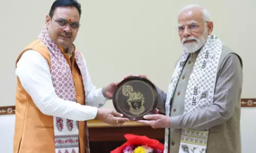 CM शर्मा ने PM मोदी से की मुलाकात