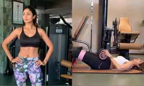 Shilpa Shetty ने ग्लूट-फोकस्ड वर्कआउट से फंक्शनल फिटनेस को किया हाईलाइट Shilpa Shetty ने ग्लूट-फोकस्ड वर्कआउट से फंक्शनल फिटनेस को किया हाईलाइट