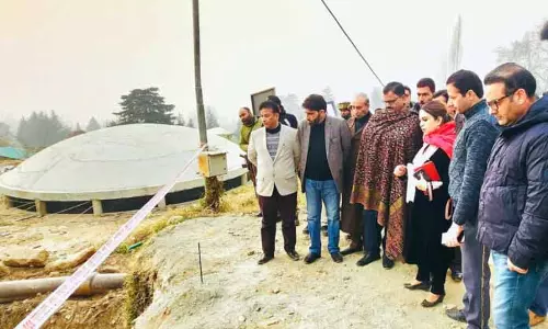 Rana ने निशात वाटर ट्रीटमेंट प्लांट का दौरा किया Rana ने निशात वाटर ट्रीटमेंट प्लांट का दौरा किया