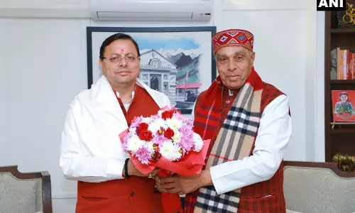 CM धामी से मिले BJP सांसद जगदंबिका पाल, विभिन्न मौजूदा मुद्दों पर हुई अहम चर्चा
