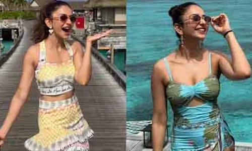 Rakul Preet Singh ने मालदीव में दिखाया स्ट्रक्चर्ड और स्टाइलिश बीच वेकेशन लुक Rakul Preet Singh ने मालदीव में दिखाया स्ट्रक्चर्ड और स्टाइलिश बीच वेकेशन लुक