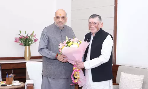 राज्यपाल संतोष गंगवार ने केंद्रीय गृह मंत्री Amit Shah से की महत्वपूर्ण बैठक