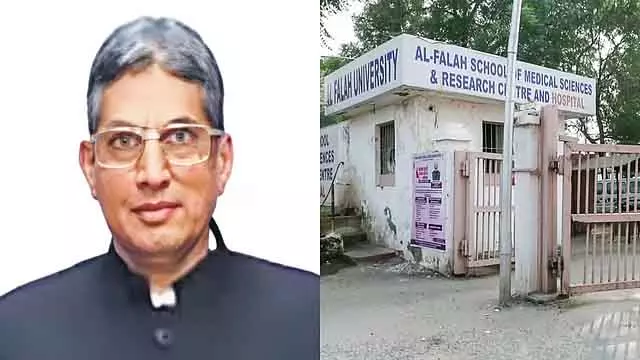 Trial court ने अल फलाह यूनिवर्सिटी के फाउंडर को 14 दिन की ज्यूडिशियल कस्टडी में भेजा Trial court ने अल फलाह यूनिवर्सिटी के फाउंडर को 14 दिन की ज्यूडिशियल कस्टडी में भेजा