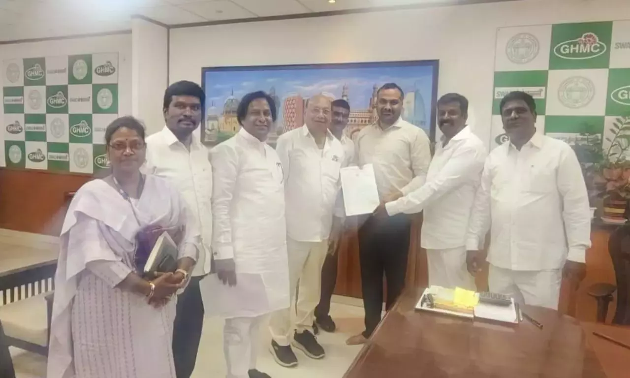 Telangana : MSMU ने GHMC मर्जर के बाद रुके हुए प्रमोशन पर चिंता जताई Telangana : MSMU ने GHMC मर्जर के बाद रुके हुए प्रमोशन पर चिंता जताई