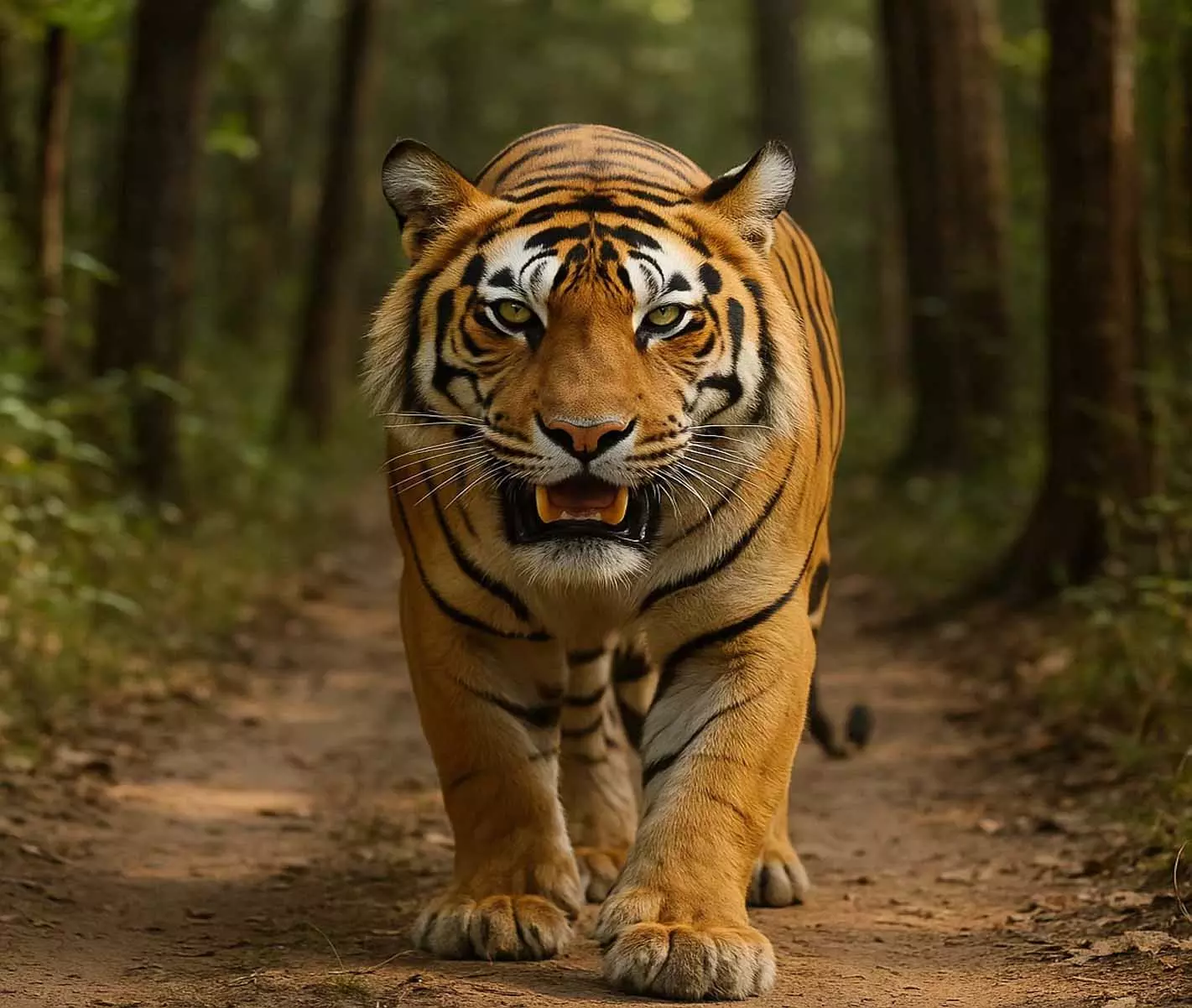 मोहला-मानपुर में बाघ की दस्तक से दहशत, वन विभाग ने जारी किया अलर्ट मोहला-मानपुर में बाघ की दस्तक से दहशत, वन विभाग ने जारी किया अलर्ट