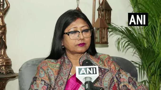 MM सांसद महुआ माजी ने चुनाव सुधारों और SIR पर चर्चा के दौरान संसद में सत्ता पक्ष की लापरवाही पर जताई नाराजगी MM सांसद महुआ माजी ने चुनाव सुधारों और SIR पर चर्चा के दौरान संसद में सत्ता पक्ष की लापरवाही पर जताई नाराजगी