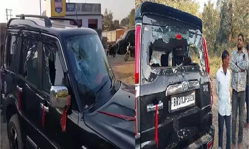 Patna Crime : दिन-दहाड़े हाईवे पर लूट,ईंट-पत्थरों से किया हमला