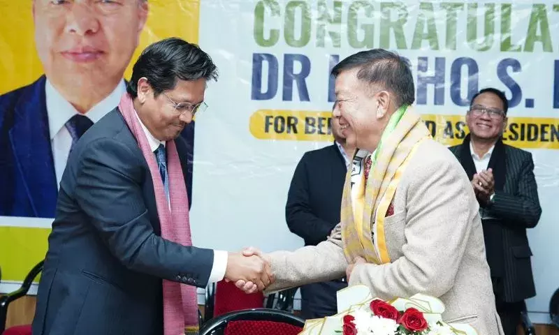 Conrad के संगमा ने NPP मणिपुर यूनिट के लिए संगठनात्मक बदलाव की घोषणा की