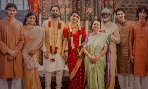 Samantha ने पति राज निदिमोरू की बहन को परिवार में स्वागत करने के लिए धन्यवाद दिया Samantha ने पति राज निदिमोरू की बहन को परिवार में स्वागत करने के लिए धन्यवाद दिया