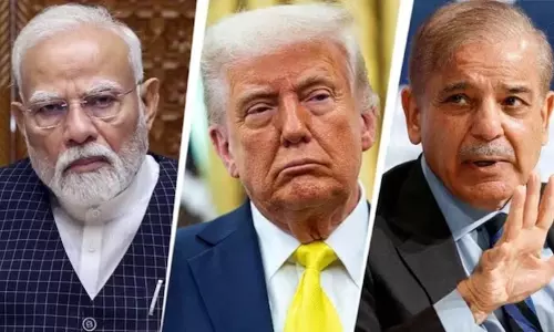 ट्रंप ने फिर अलापा दुनिया में युद्ध खत्म करवाने का अलाप, भारत-पाकिस्तान का किया जिक्र ट्रंप ने फिर अलापा दुनिया में युद्ध खत्म करवाने का अलाप, भारत-पाकिस्तान का किया जिक्र