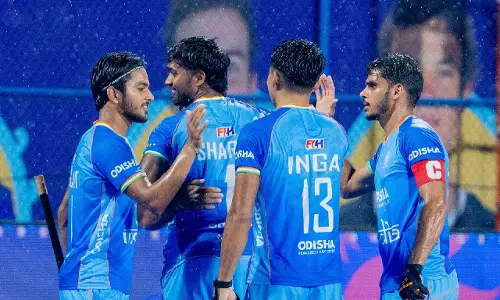 भारतीय जूनियर टीम ने 5-0 से दर्ज की बड़ी जीत, अगले दौर में बेल्जियम से टक्कर भारतीय जूनियर टीम ने 5-0 से दर्ज की बड़ी जीत, अगले दौर में बेल्जियम से टक्कर