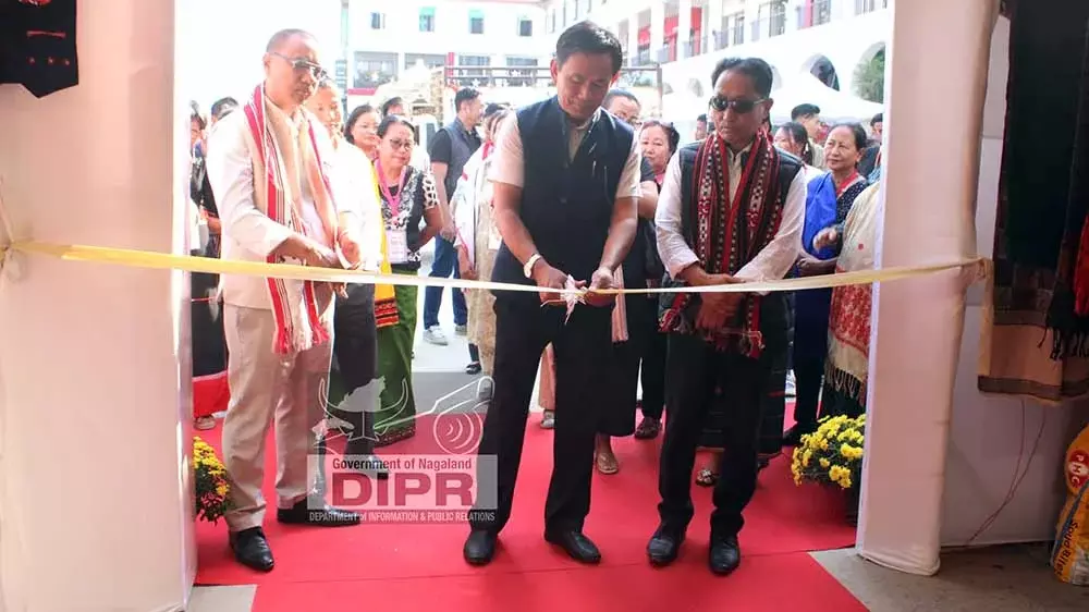 Nagaland : चुमौकेदिमा में स्टेट हैंडलूम एक्सपो ‘हथकरघा मेला’ का उद्घाटन