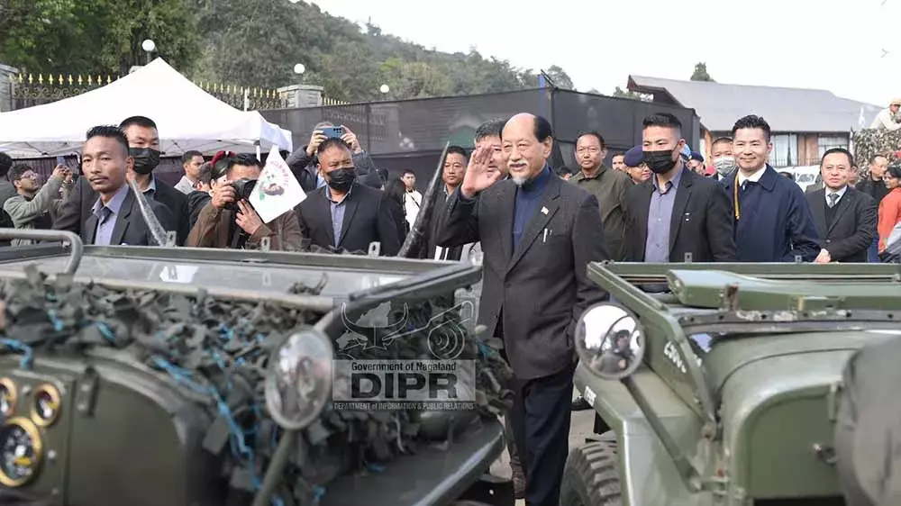 Nagaland : WWII शांति रैली ने शांति के आह्वान की पुष्टि की