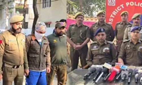 दो अपराधी गिरफ्तार, अवैध हथियार बरामद: Police दो अपराधी गिरफ्तार, अवैध हथियार बरामद: Police