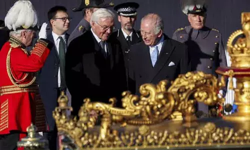 King Charles ने जर्मन प्रेसिडेंट का स्वागत किया, ब्रेक्ज़िट बाद रिश्तों को नई मजबूती