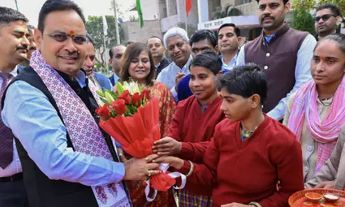 राजस्थान दिव्यांगों के लिए समावेशी राज्य बनने के लिए प्रतिबद्ध: CM शर्मा राजस्थान दिव्यांगों के लिए समावेशी राज्य बनने के लिए प्रतिबद्ध: CM शर्मा