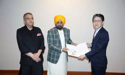 मुख्यमंत्री भगवंत मान का जापान दौरा, टोक्यो में टोप्पन स्पेशलिटी फिल्म्स के साथ एमओयू साइन