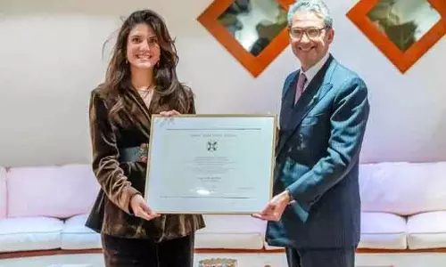 Saudi कुलिनरी आर्ट्स कमीशन की हेड को इटली का सम्मान Saudi कुलिनरी आर्ट्स कमीशन की हेड को इटली का सम्मान