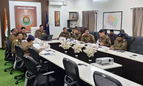 बिलासपुर पुलिस रेंज की अपराध समीक्षा बैठक
