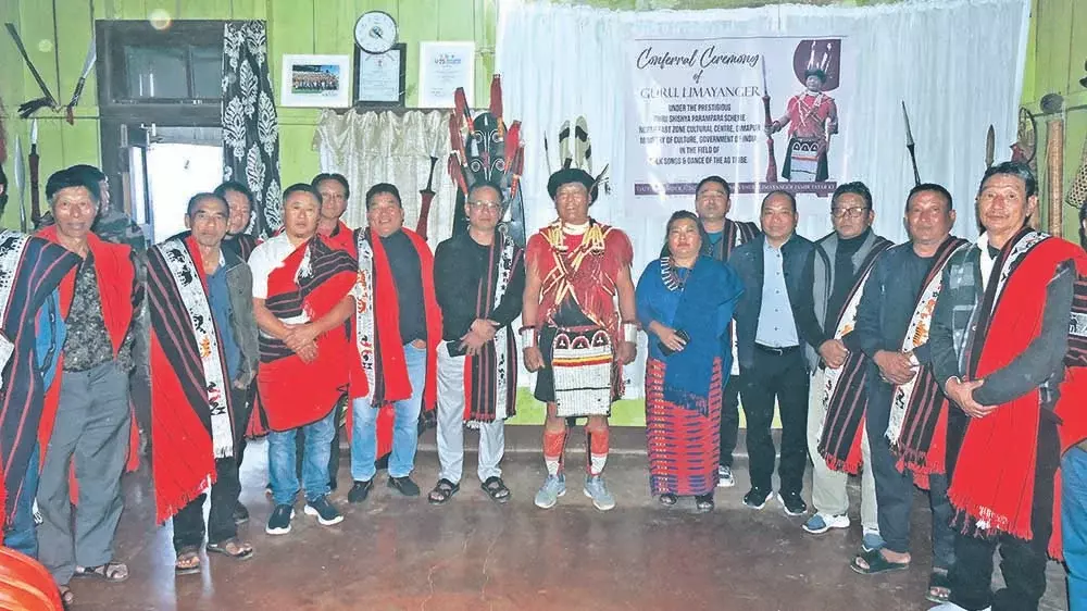 Nagaland : गुरु लिमयांगर जमीर तातार को सम्मानित किया गया Nagaland : गुरु लिमयांगर जमीर तातार को सम्मानित किया गया