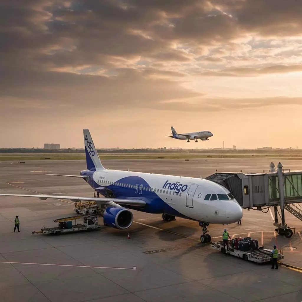 Indigo ने स्टाफ की कमी के चलते कई उड़ानों को किया रद्द Indigo ने स्टाफ की कमी के चलते कई उड़ानों को किया रद्द