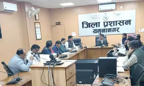 Yamunanagar में विकास कार्यों की समीक्षा